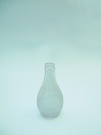 Orangina bottle made of sugar glass, clear, 16 cm x ø8 cm