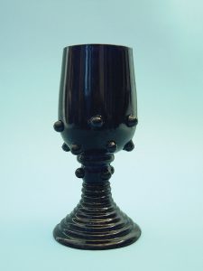 Sugar glasses Wine chalice / wine glass - Knight model 20 x 9.5 cm.