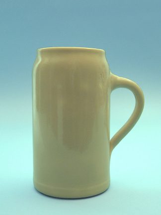 Beer mug sugar glass / stunt glass, 19.5 x 11 cm.