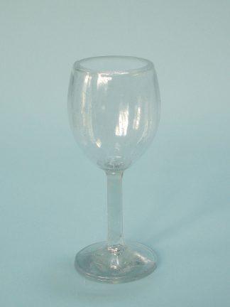 Suikerglas Wijnglas, lange steel. Hoogte x Breedte: 18,5 x 8 cm