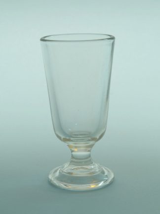 Sugar glass tea glass, Ice coffee glass. Tea glass- Eiskaffeeglas. H * W 14.3 x 7.3 cm