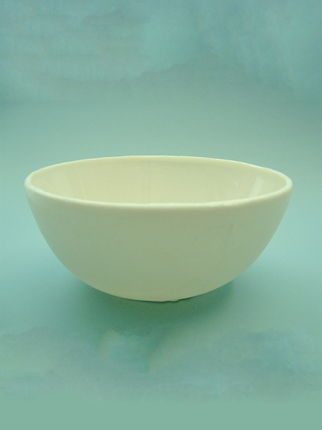 Sugar glass large porcelain bowl. Saucer, size 11.5 cm x ø 24.5 cm.