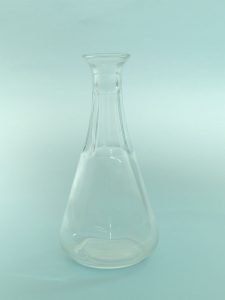 Wine carafe. Product sugar glass.