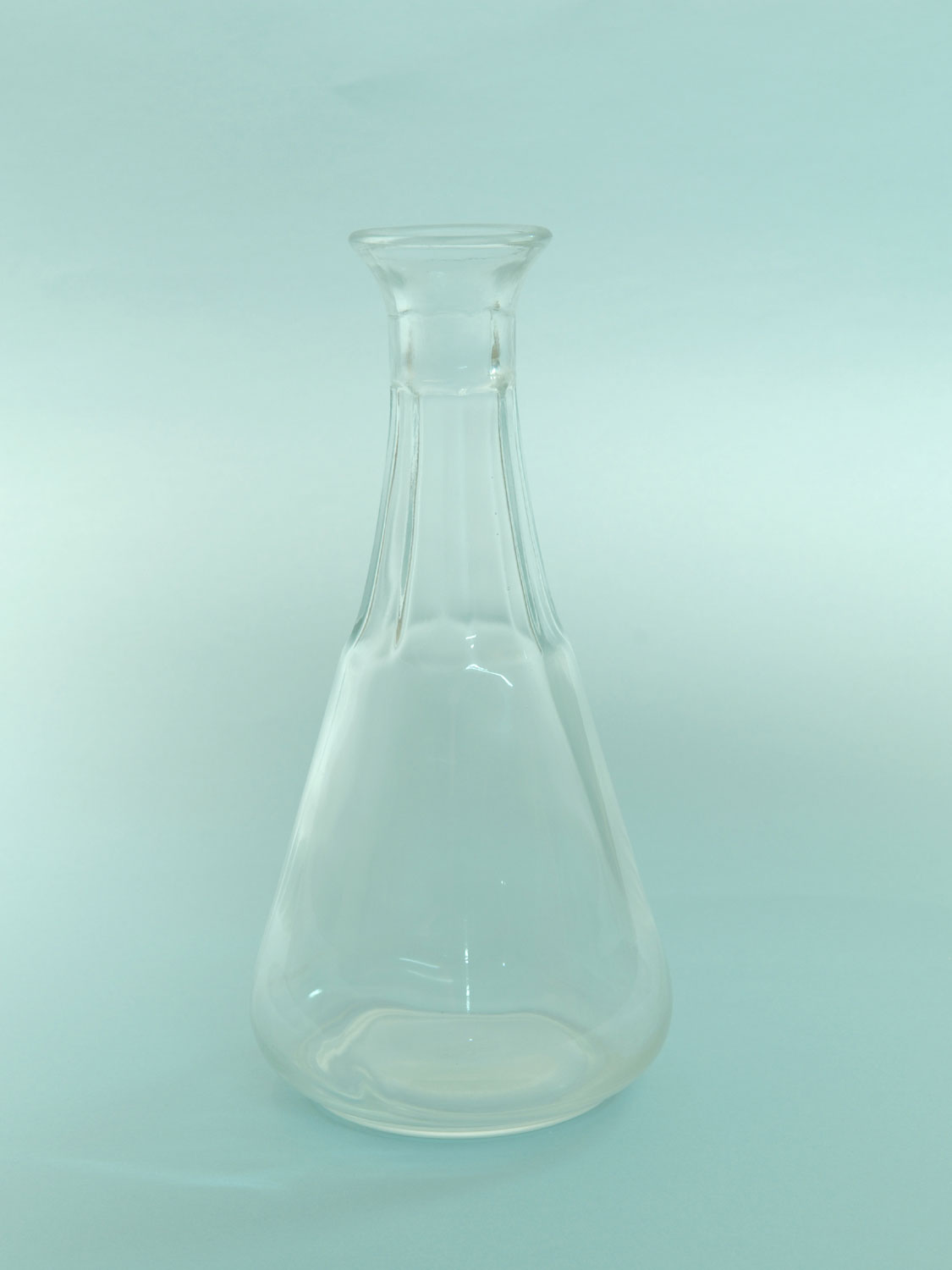 Wine carafe. Product sugar glass.