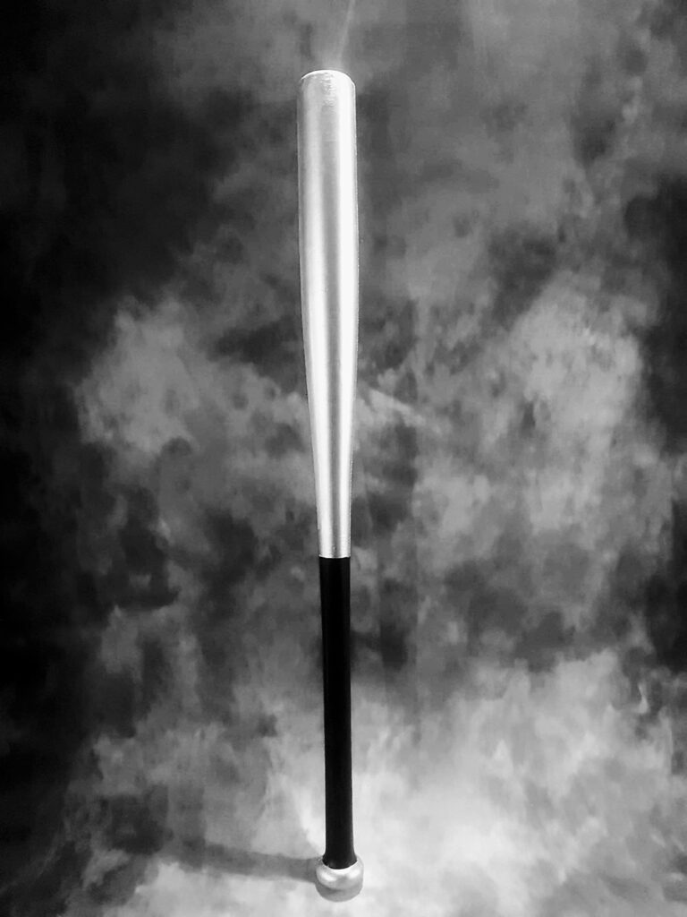 Baseball bat made of rubber and latex - 80cm