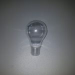 Light bulb E27 fitting sugar glass