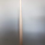 Work safely! Bat made of balsa wood