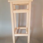Barkruk (IKEA-Model) gemaakt van balsahout