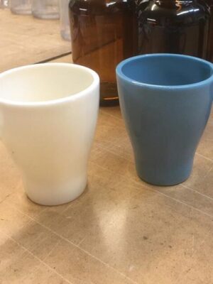 Breakaway Sugar glass coffee or tea cups